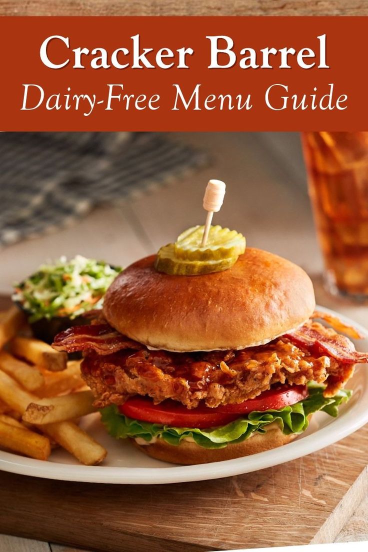 Cracker Barrel Dairy Free Menu