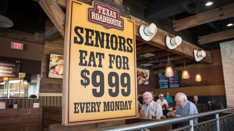 Texas Roadhouse Senior Citizen Menu